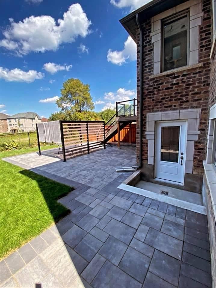 Separate Entrance & Landscape Interlocking Work