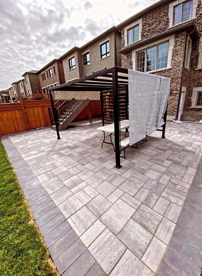 Separate Entrance & Landscape Interlocking Work