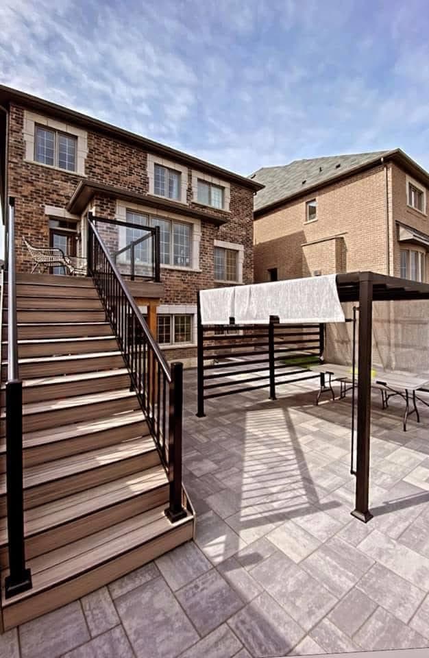 Separate Entrance & Landscape Interlocking Work