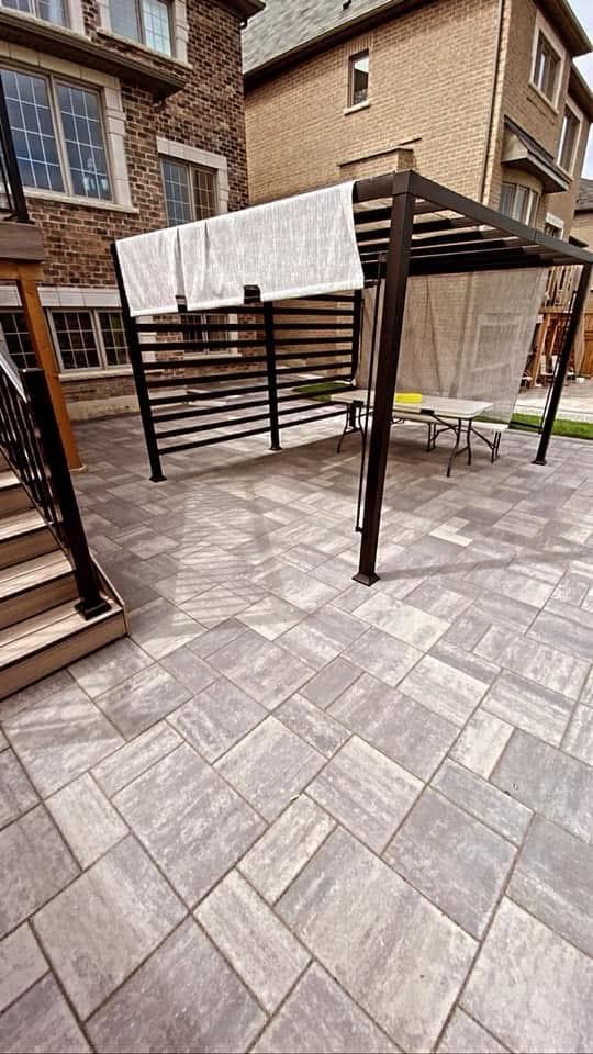 Separate Entrance & Landscape Interlocking Work