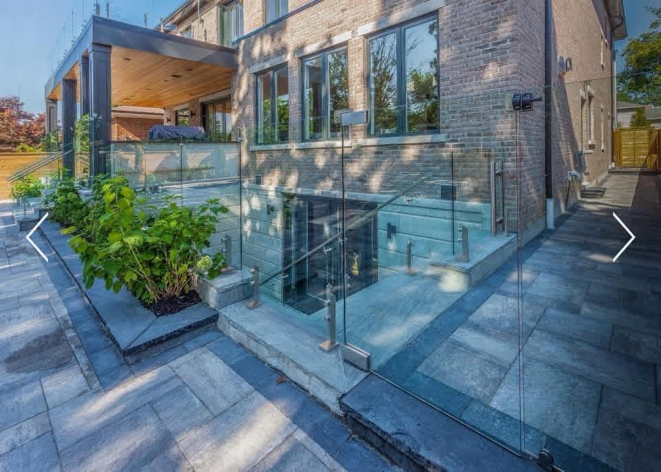 Luxury Poolside Patio & Interlocking Landscape